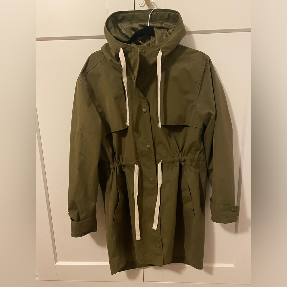 Water-Resistant Hooded Tie-Waist Trench Coat for Women - Old Navy